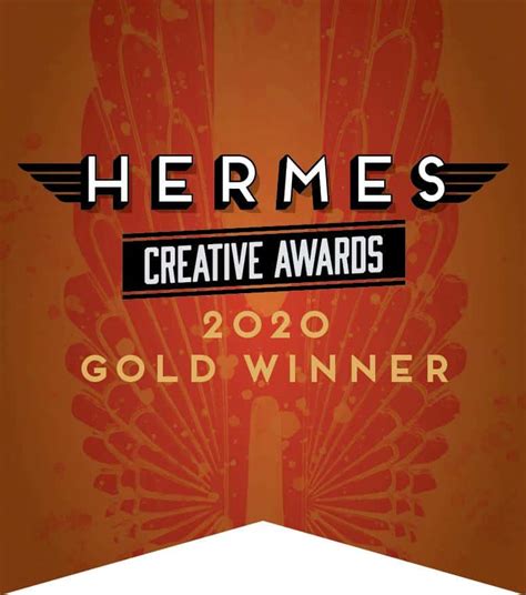 hermes creative awards 2020|gold Hermes creative award.